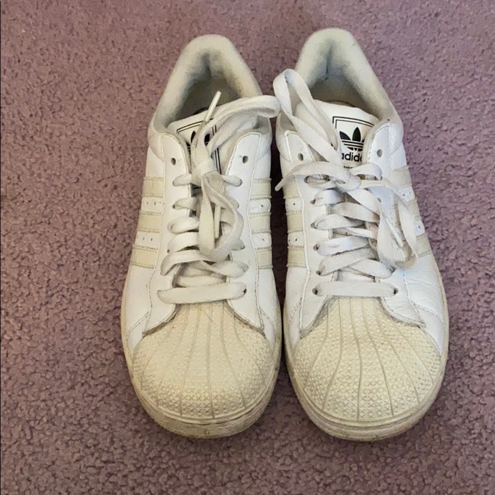 White adidas shoes